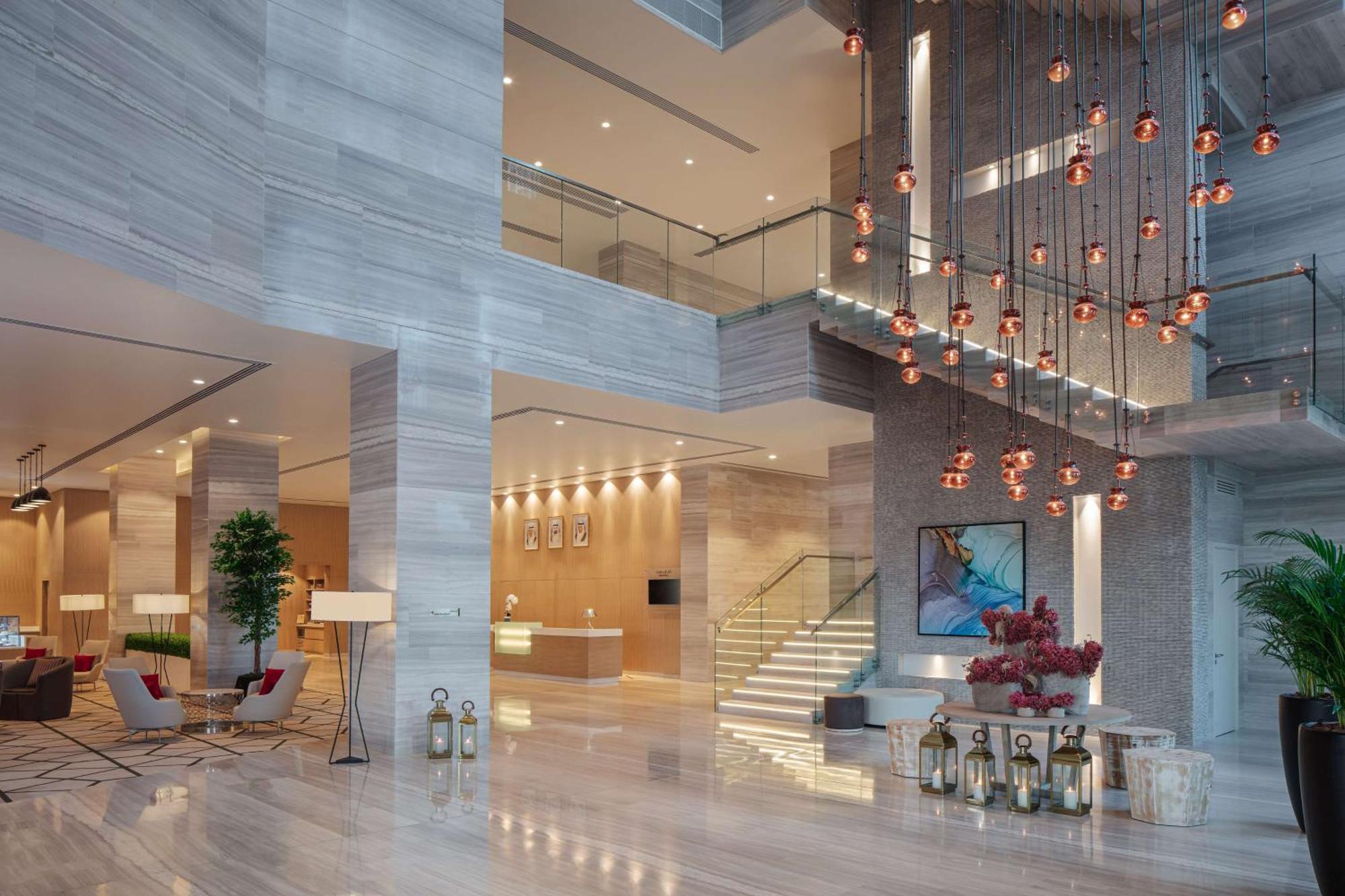 Doubletree By Hilton Fujairah City Exterior photo Lobby