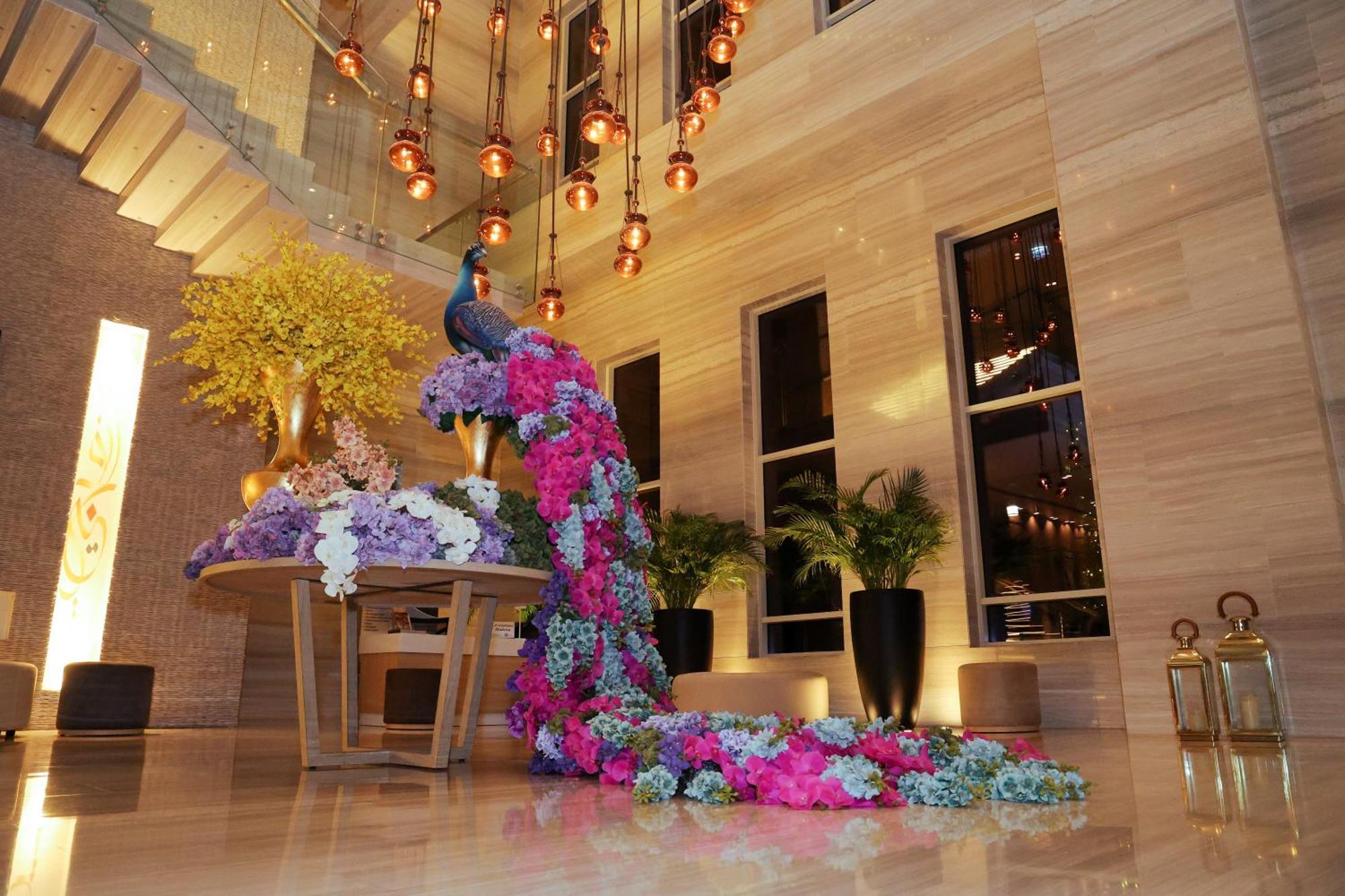 Doubletree By Hilton Fujairah City Exterior photo The lobby of the Taj Mahal Palace